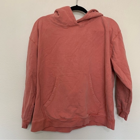 Basin + range women’s garment wash terry cloth oversized slouchy hoodie L large - Picture 1 of 3